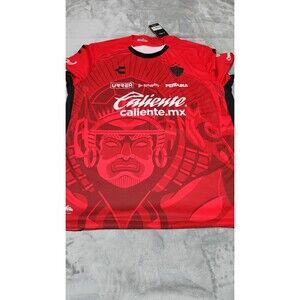 Charly Men’s Charly Atlas 24-25 3rd Stadium Jersey Kit Authentic Red Liga MX NWT